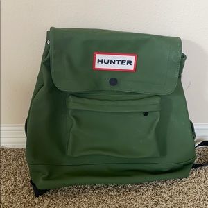 Hunter @Target Green rubber backpack